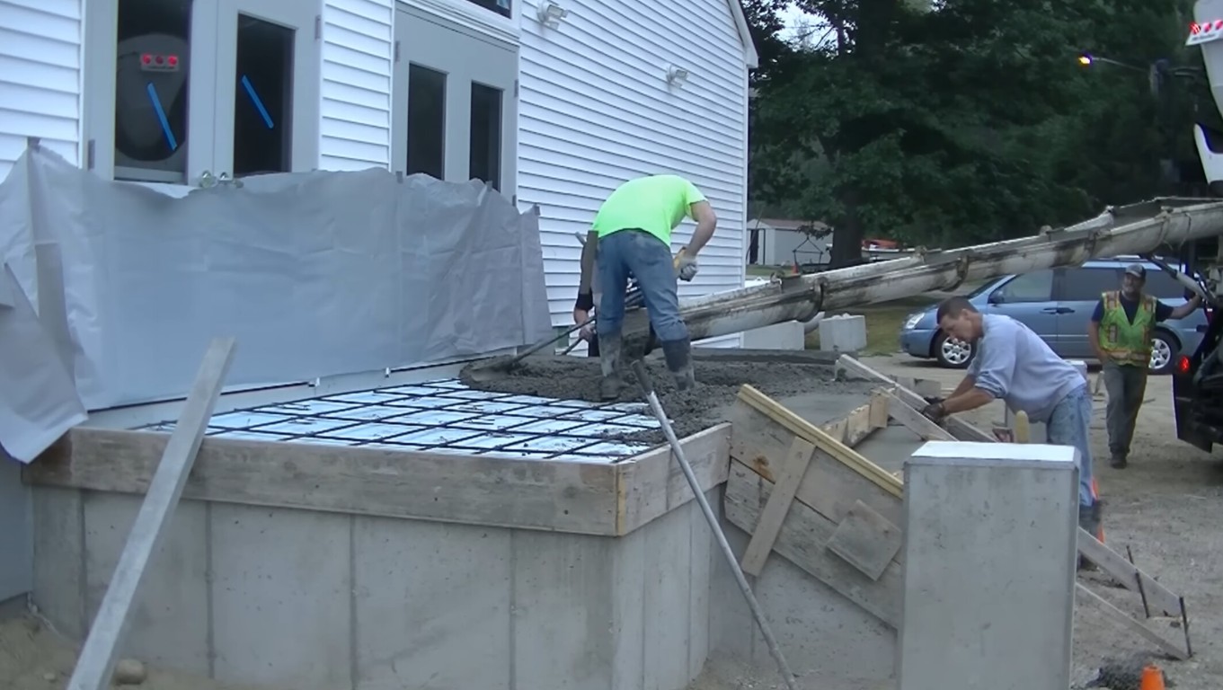 Concrete Slab & Foundation Work service in Pittsfield, MA